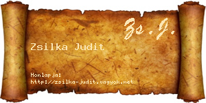 Zsilka Judit névjegykártya